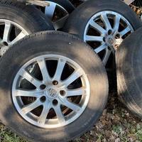 4 Cerchi in lega PORSCHE da 17 pollici ORIGINALI