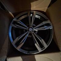quattro cerchi in lega diamantati pollici 19 bmw