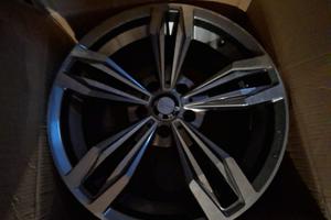 quattro cerchi in lega diamantati pollici 19 bmw