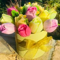 fiori di sapone, mazzi di fiori