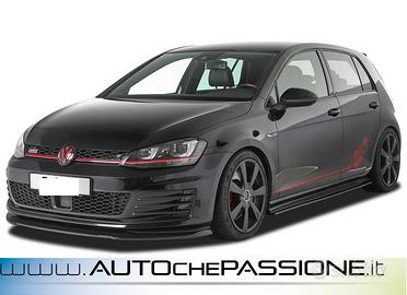 Splitter Spoiler anteriore per VW Golf VII 7 GTI G