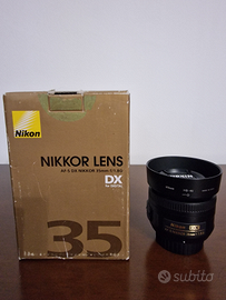 Nikkor Lens af-Dx NIKKOR 35mm f/1.8G