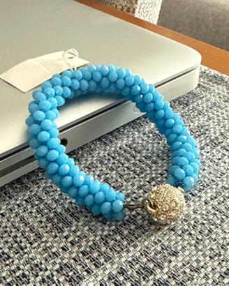 2 braccialetti di bigiotteria artigianale