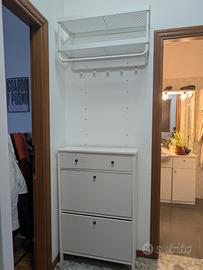 Scarpiera Jysk bianca