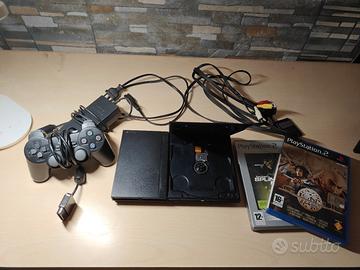 playstation 2 slim + "splinter cell" e "Genji"