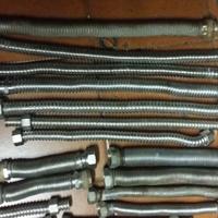 Flessibili in acciaio inox vari tipi 