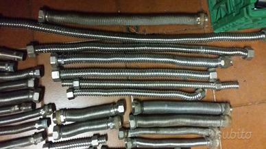 Flessibili in acciaio inox vari tipi 
