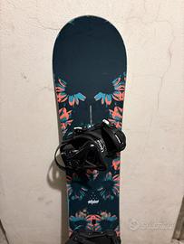 Burton stylus 147 donna snowboard