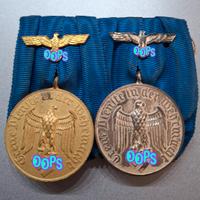 Medaglia Tedesca lungo servizio Wehrmacht WW2