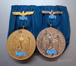 Medaglia Tedesca lungo servizio Wehrmacht WW2