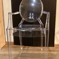 4 Sedie Kartell “Louis Ghost”