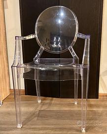 4 Sedie Kartell “Louis Ghost”