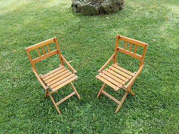 Seggioline pieghevoli