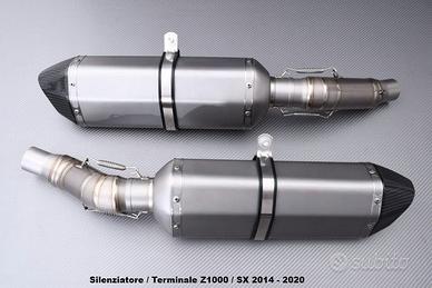 Silenziatore / Terminale Z1000 / SX 2014 - 2020