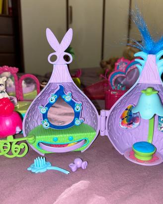 Trolls Salone di bellezza di Poppy con accessori