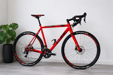 Bici gravel ciclocross cube L