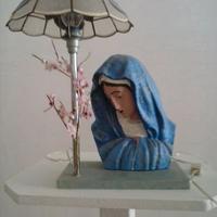 Lampada con madonna