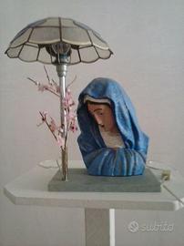 Lampada con madonna