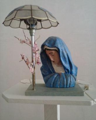 Lampada con madonna