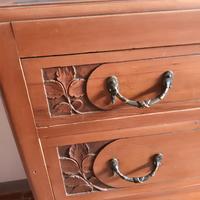 cassettone liberty con marmo