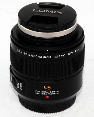 37720 Panasonic Leica Elmarit 45mm f/2,8 Asph.M4/3