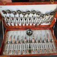 set posate inox argento 18/10