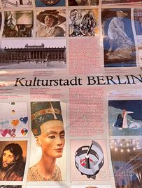 Poster vintage arte berlino