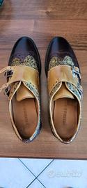 Scarpe Monk Strap Doppia Fibbia Melvin & Hamilton