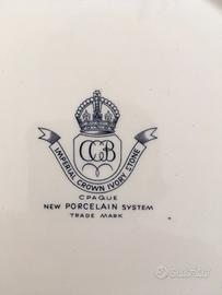 Piatto da portata Imperial Crown Ivory Stone