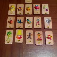 16 legnetti con figura