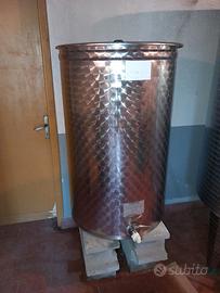 Cisterna acciaio inox 300 litri