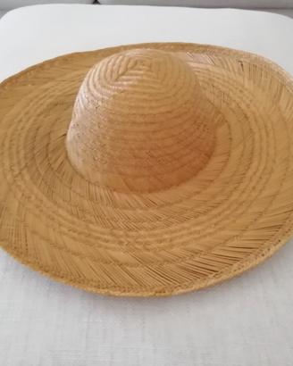 Cappello in vimini vintage