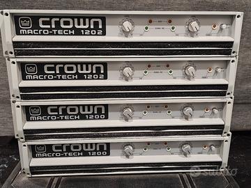 amplificatore crown macro tech 1202
