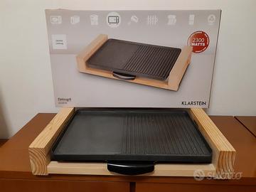Bistecchiera e grill elettrico da tavola