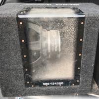 sub woofer alpine e amplificatore Pioneer 