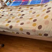 Letto singolo con secondo letto estraibile