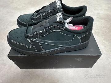 Jordan 1 Retro Low OG SP Travis Scott Black EU43
