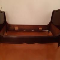 Letto in mogano