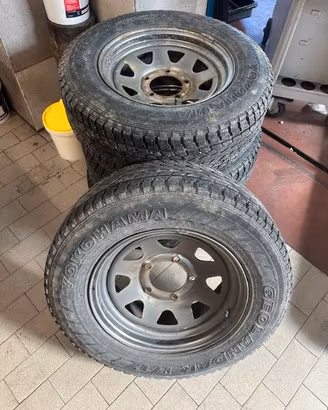 CERCHI + GOMME SUZUKI JIMNY 205/70/15