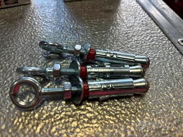 3x Tasselli Fischer TA M6 con occhiolo