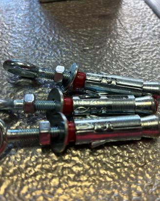 3x Tasselli Fischer TA M6 con occhiolo