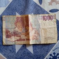 mille lire della Montessori
