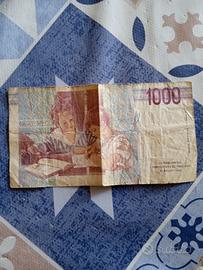 mille lire della Montessori