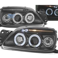 FARI FORD FIESTA 99-02 ANGEL EYES SFONDO NERO