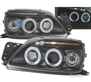 FARI FORD FIESTA 99-02 ANGEL EYES SFONDO NERO