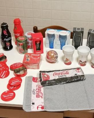 Grande lotto oggetto Cocacola Coca cola