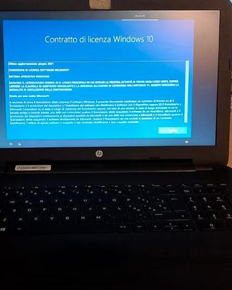 Notebook HP computer portatile win 10