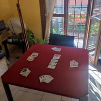 Tavolo da Gioco di carte anni 60 (in panno).