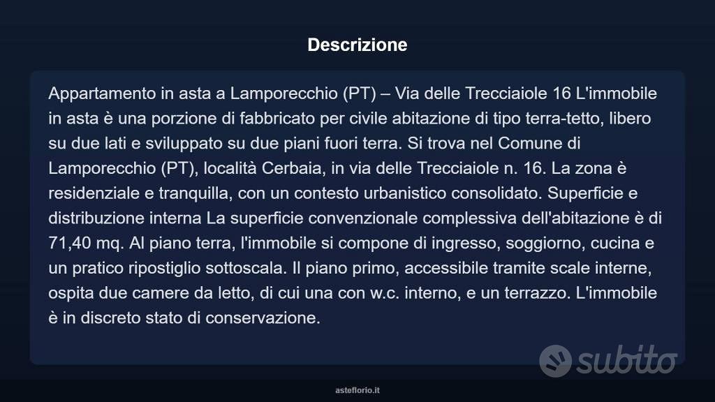 Appartamento – Lamporecchio, Cerbaia - Vista 4