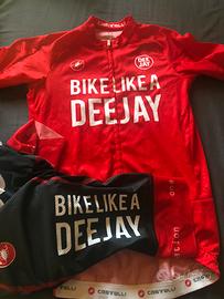 Completino bici Castelli per Radio Deejay